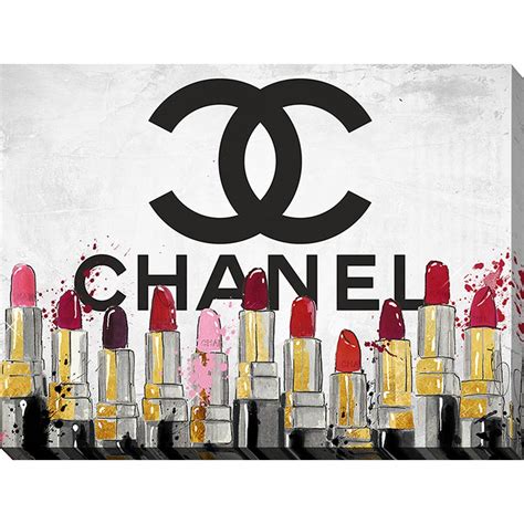 chanel lipstick canvas print|chanel lipstick brands.